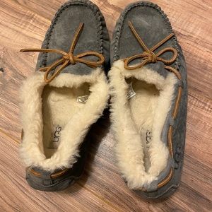 Grey Ugg Moccasins size 9 - Women